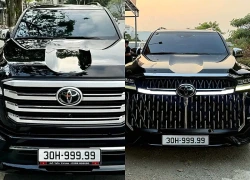Toyota Land Cruiser 300 cũ biển ngũ quý 9 "lột xác" với bodykit đời 2026
