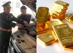 7 cây vàng nằm trong lọc gió động cơ ô tô đi từ Lào vào Việt Nam