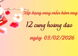 Bảng xếp hạng may mắn 2026 của 12 cung hoàng đạo ngày 3/2: Kim Ngưu có đỉnh cao may mắn