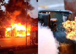 Cha chết, con bị thương do nổ bình gas