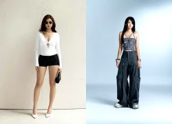 Diện áo cut out cùng quần tối màu, gợi cảm nhưng vẫn thanh lịch