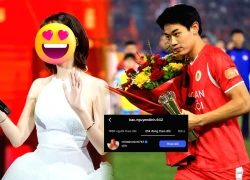 Đình Bắc được AFF trao cúp Vua phá lưới, liền lộ hint tương tư 1 ca sĩ đình đám?