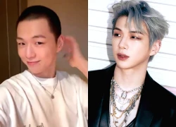 Hình ảnh cạo trọc đầu của Kang Daniel khiến dân tình bất ngờ