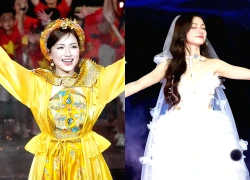 Hòa Minzy thở dốc, mệt lả trong hậu trường fan concert Bắc Bling