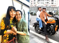 Hồng Diễm đẹp đôi bên Hà Việt Dũng, NSND Lan Hương hội ngộ nghệ sĩ Thành Lộc