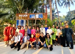 Làng du lịch cộng đồng mới ở Vĩnh Long bất ngờ hút khách