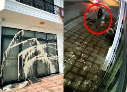 Nhà hàng vừa khai trương đã bị tạt sơn lúc rạng sáng