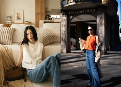 Những dáng quần jeans xanh đẹp và hữu dụng nàng không thể thiếu lúc giao mùa