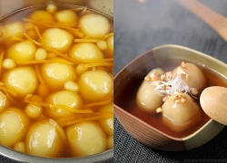 Khi làm bánh trôi nước cho Rằm tháng Giêng hãy thêm một bước này nữa, bánh sẽ mềm, dai và không bị nát!