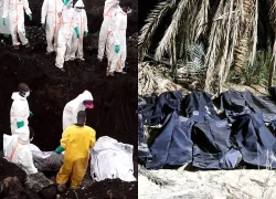 Phát hiện 2 hố chôn tập thể ở CHDC Congo