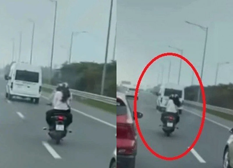 Nữ sinh viên chạy xe máy vào đường cao tốc, bị phạt 5 triệu đồng