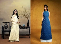 Áo dài sequin, denim, vải ren... làm mới mùa tết 2026