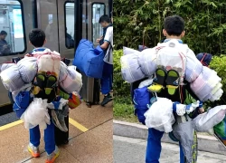 Cậu bé cấp 2 gây sốt MXH chỉ với một bức ảnh chụp sau lưng