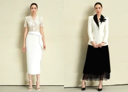 Đẹp kiêu kỳ, tinh giản với sắc trắng đen kinh điển