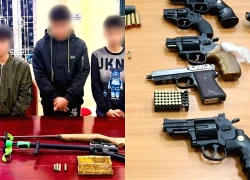 Học sinh lớp 11 "khoe" súng đạn tự chế trên TikTok