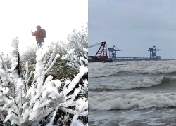 Không khí lạnh mạnh tràn về liên tiếp, bão đang tiến vào Biển Đông