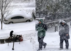 Một loạt nước châu Âu cảnh báo về bão và tuyết