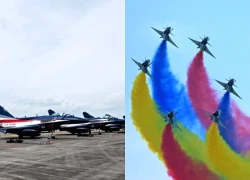 Trung Quốc phô diễn mẫu tiêm kích 'từng bắn hạ Rafale' ở Singapore
