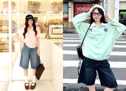 Quần jeans lửng phối kính mắt, đơn giản nhưng vẫn chiếm trọn ánh nhìn