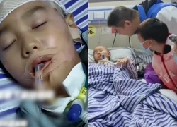 Cậu bé 8 tuổi tỉnh lại sau 55 ngày hôn mê nhờ tiếng gọi của bạn học