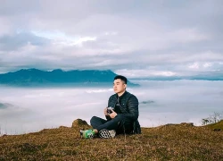 Chạm mây trên đỉnh núi