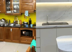 Con dâu 9X "tất tay" xây lại căn bếp 10 năm tuổi cho bố mẹ chồng đón Tết: Cả cõi mạng ùa khen nức nở