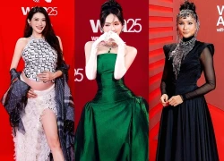 Dàn hậu "đại chiến" thảm đỏ WeChoice Awards: Hương Giang mang kim cương lấp lánh, 1 nàng hậu khoe bụng bầu gây chú ý