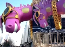 Linh vật ngựa 'lộn đầu' bị gỡ bỏ vì phản cảm ở Trung Quốc