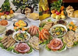 Mẹ đảm làm mâm cỗ ông Táo 11 món trong 3 tiếng, bày lên cúng vừa ngon lại đủ đầy, ý nghĩa