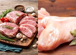 Nên bổ sung protein từ thịt gà hay thịt lợn?