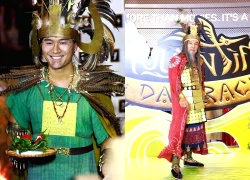 NSND Trọng Trinh lạ lẫm với tạo hình Vua Hùng, trang phục nặng 20kg