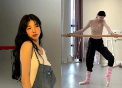 ‘Thót tim’ với khoảnh khắc Suzy xoạc 180 độ khi tập ballet