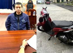 Trộm xe máy ở bệnh viện, gần một năm sau mới bị bắt