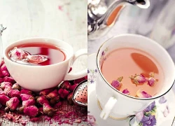 Uống trà hoa hồng đúng cách, cơ thể thay đổi ra sao?