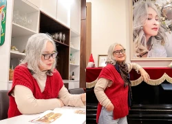 Bên trong căn hộ cao cấp rộng 150m2 của NSND Hoàng Cúc