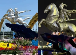 Cận cảnh 4 cụm linh vật ngựa hoành tráng tại Đà Nẵng