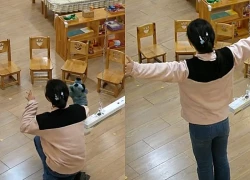 Cảnh tượng kỳ lạ tại một trường mầm non sau giờ tan học