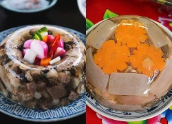 Đặc sản nỗi nhớ gói tròn trong bát thịt đông trong veo: Món ăn "lạnh" nhưng sưởi ấm cả mùa đoàn viên