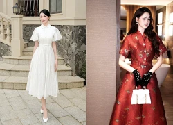 Váy chiết eo tạo nên vòng 2 thon gọn và quyến rũ