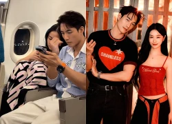 "Nổ" clip cặp sao Việt bị bắt gặp tình tứ trên máy bay