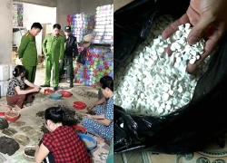 Phát hiện đường dây sản xuất thuốc "tăng cân nhanh" từ bột ngô