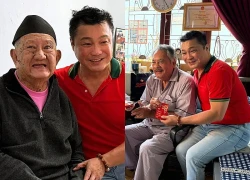 Tài tử Lý Hùng thăm hỏi Mạc Can và các nghệ sĩ khó khăn tại viện dưỡng lão