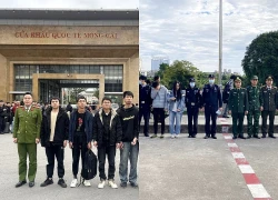 Trao trả 6 người Trung Quốc nhập cảnh trái phép tại Quảng Ninh