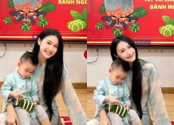 Vợ Đoàn Văn Hậu khoe mâm cúng ông Công ông Táo trong biệt thự chục tỷ