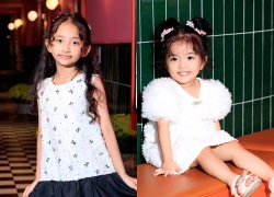 Anna và Lisa nhà Khánh Thi - Phan Hiển cứ xuất hiện là viral khắp cõi mạng: Nhan sắc chuẩn "tiểu mỹ nhân" tương lai