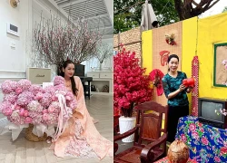 Biệt thự chục tỷ của NSND Trịnh Kim Chi và ca sĩ Chi Pu rực rỡ ngày Tết