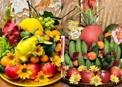 Cách bày mâm ngũ quả đẹp mắt của ba miền Bắc - Trung - Nam