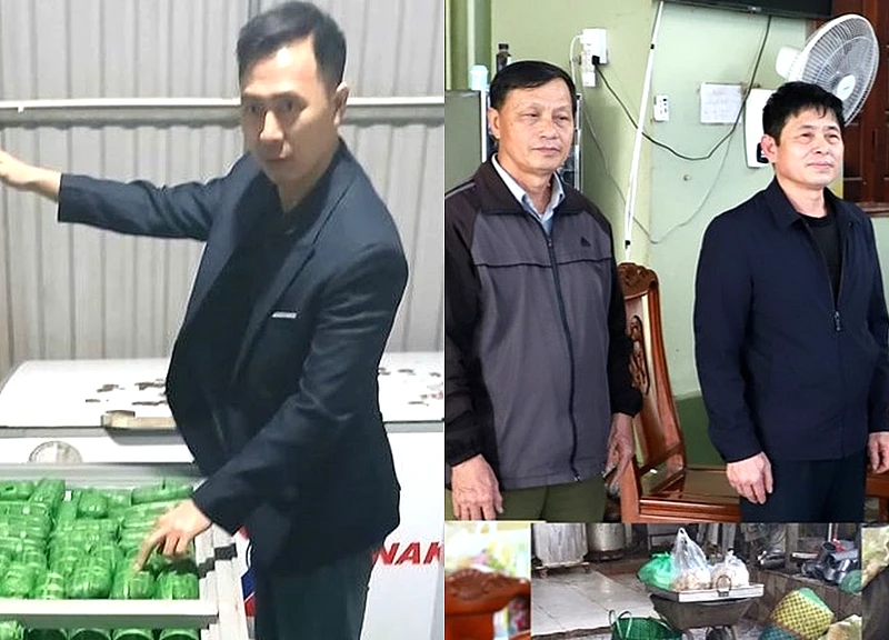 Chủ cơ sở sử dụng chất cấm sản xuất hàng trăm kg giò chả, giăm bông