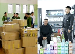 Hai anh em ruột điều hành đường dây thuốc lá điện tử liên tỉnh cực lớn