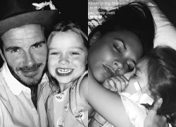 Mặc cho cả thế giới gièm pha, thiếu nữ 14 tuổi Harper bày tỏ tình yêu cực ngọt với bố - David Beckham